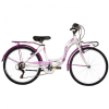 Bicicletta Bambina Coppi TAYLOR 24" 6 Velocità Bianca