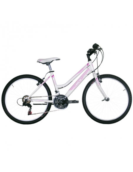 Coppi Bicicletta Bambina MTB JAUNTY 24" 18 Velocità Bianca 1 Coppi Bicicletta Bambina MTB JAUNTY 24" 18 Velocità Bianca