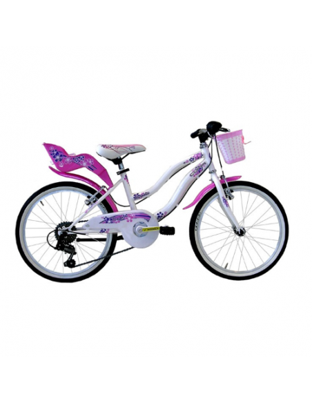 Bicicletta Bimba KARINA 20" Coppi 6 Velocità Bianca 2 Bicicletta Bimba KARINA 20" Coppi 6 Velocità Bianca -Vendite Biciclette bicicletta bimba karina 20 coppi 6 velocita bianca