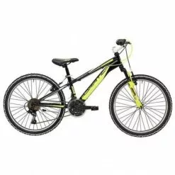 Bicicletta Da Bambino Adriatica Rock 24" 18v Modello Unisex Nero/giallo