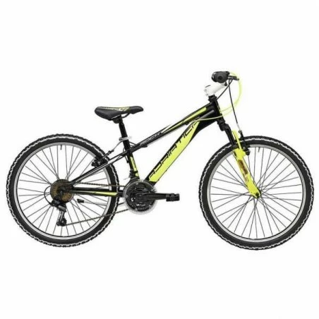 Bicicletta Da Bambino Adriatica Rock 24" 18v Modello Unisex Nero/giallo 1 Bicicletta Da Bambino Adriatica Rock 24" 18v Modello Unisex Nero/giallo
