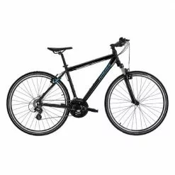 Bicicletta Ibrida Bike Kross Evado 2.0 28" S Nero/blu