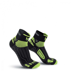 Calze Oxyburn Running Short Cut Black/Vision Taglia M