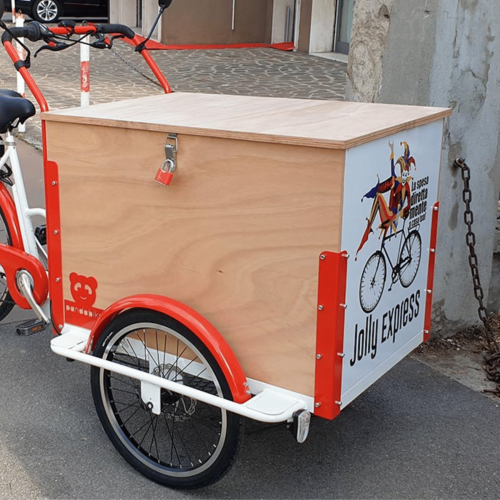 PandaBike Cargo Bike Modello Classic Muscolare 3 PandaBike Cargo Bike Modello Classic Muscolare - immagine 3