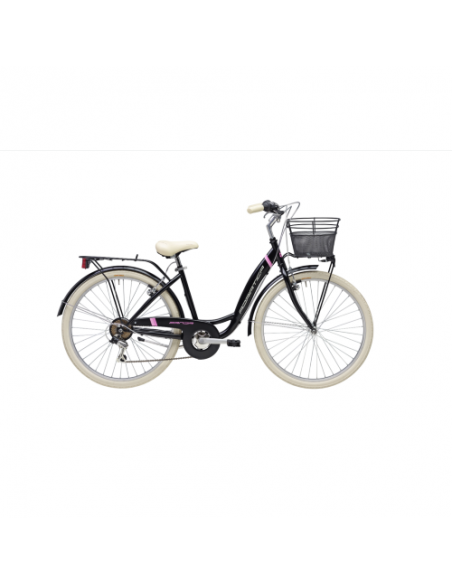 City Bike Adriatica Panda 26" Donna 6v Nero 1 City Bike Adriatica Panda 26" Donna 6v Nero