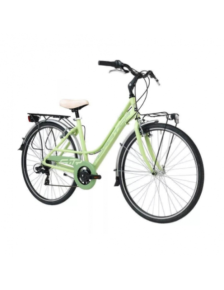 City Bike Adriatica Sity 3 28" Donna H45 18v Verde 1 City Bike Adriatica Sity 3 28" Donna H45 18v Verde