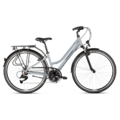 City Bike Kross Trans 2.0 Bicicletta Donna 28" M Grigio