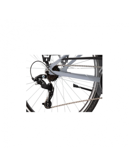 City Bike Kross Trans 2.0 Bicicletta Donna 28" M Grigio 4 City Bike Kross Trans 2.0 Bicicletta Donna 28" M Grigio - immagine 4