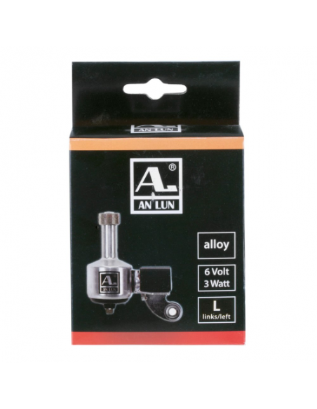 Bonin Dinamo Sinistra In Alluminio 6V 3W 1 Bonin Dinamo Sinistra In Alluminio 6V 3W