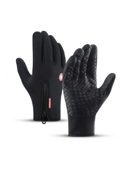 XHKY Guanti HKXY Winds Stopper Nero Tg. M 1 XHKY Guanti HKXY Winds Stopper Nero Tg. M