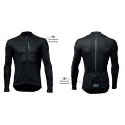 Maglia BRN Uomo Felpata Nera -Vendite Biciclette maglia brn uomo felpata nera 2