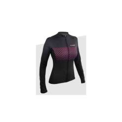 GIST Maglia Donna M/L Pois Nero