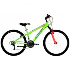 Mountain Bike 26" Coppi JAUNTY 18v Giallo Fluo