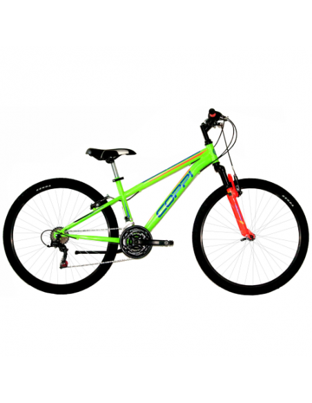 Mountain Bike 26" Coppi JAUNTY 18v Giallo Fluo 1 Mountain Bike 26" Coppi JAUNTY 18v Giallo Fluo