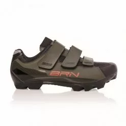 Scarpa MTB BRN 3 Strappi Verde 5 Scarpa MTB BRN 3 Strappi Verde -Vendite Biciclette scarpa mtb brn 3 strappi verde 2